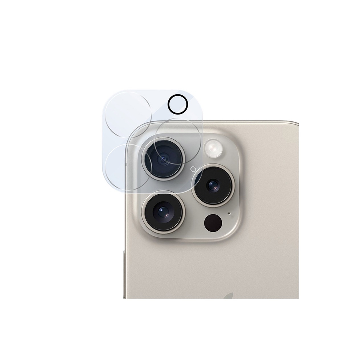 Epico Camera Lens Protector for iPhone 15 Pro/15 Pro Max iDeal