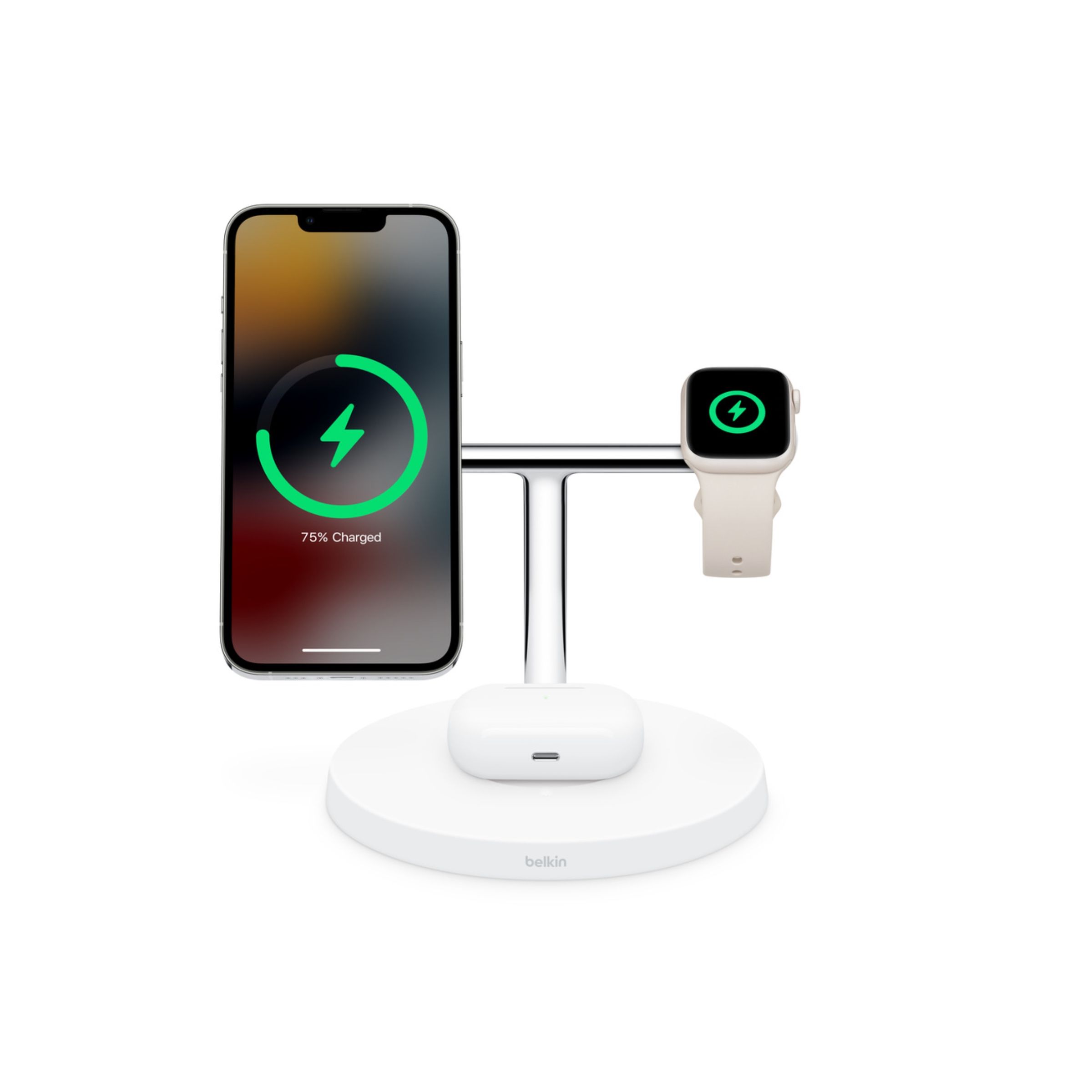 Belkin MagSafe 3in1 Wireless Charger (Apple Watch Fast Charging