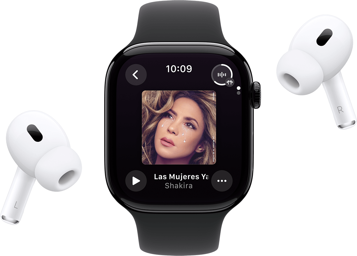 AirPods and Apple Watch
