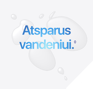 Atsparumas vandeniui.